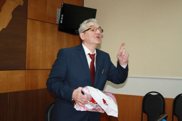 Встреча профактива с ветераном профсоюзного движения Олегом Ивановым 25.02.16